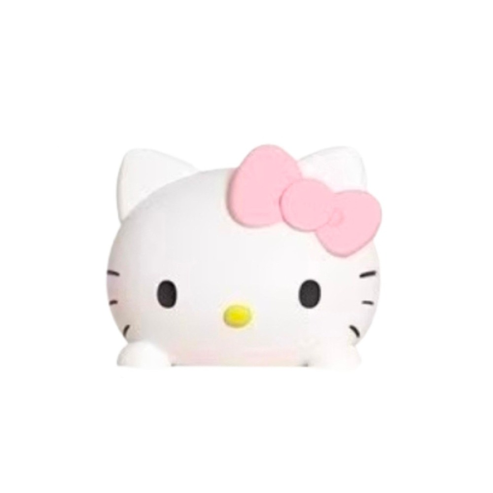 Hello Kitty Peeker Buddy for Dashboard Monitor TV Shelf etc. NEW Sitter Figurine
